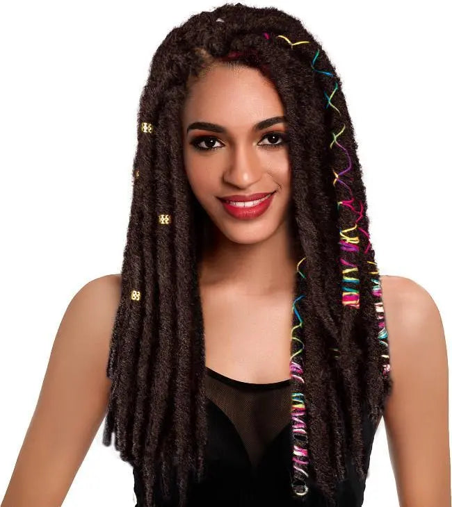 Noble Gold Cro-Virgin Locs 20"