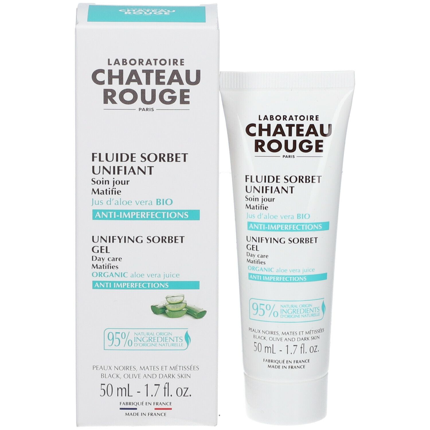 Château Rouge Paris CHATEAU ROUGE PARIS FLUIDE SORBET UNIFIANT - Authentic Skincare Treatment