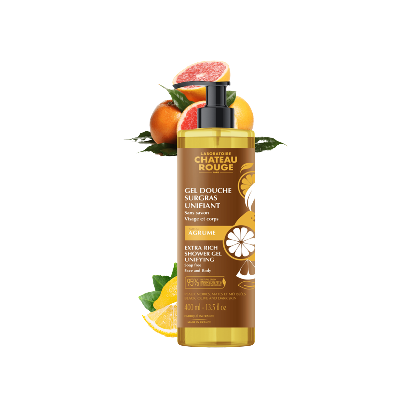 Château Rouge Paris CHATEAU ROUGE PARIS GEL DOUCHE SURGRAS - AGRUME - Authentic Skincare Treatment