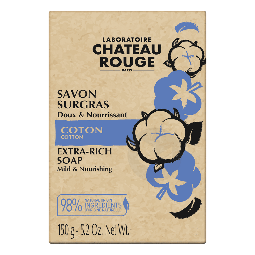 Château Rouge Paris CHATEAU ROUGE PARIS SAVON SURGRAS COTON - Authentic Skincare Treatment