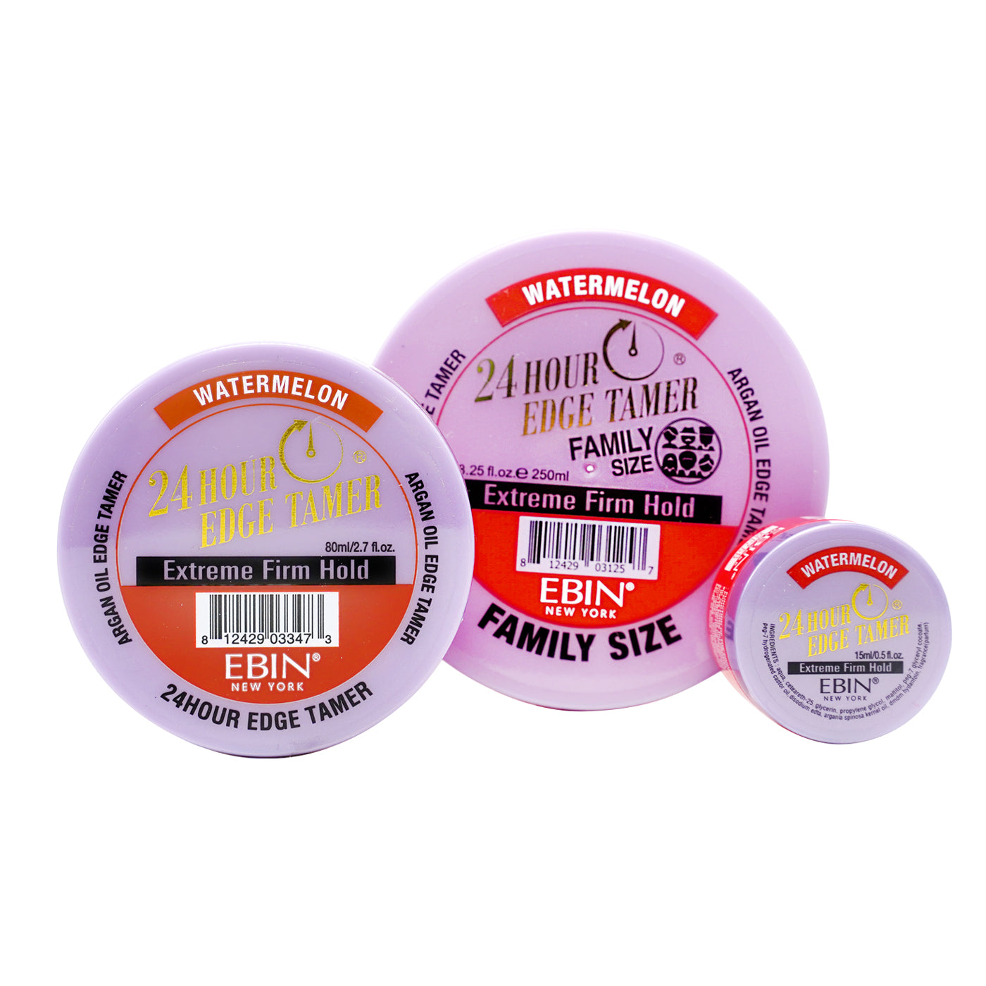 EBIN 24 Hour Edge Tamer Extreme Firm Hold - Watermelon 2.7oz