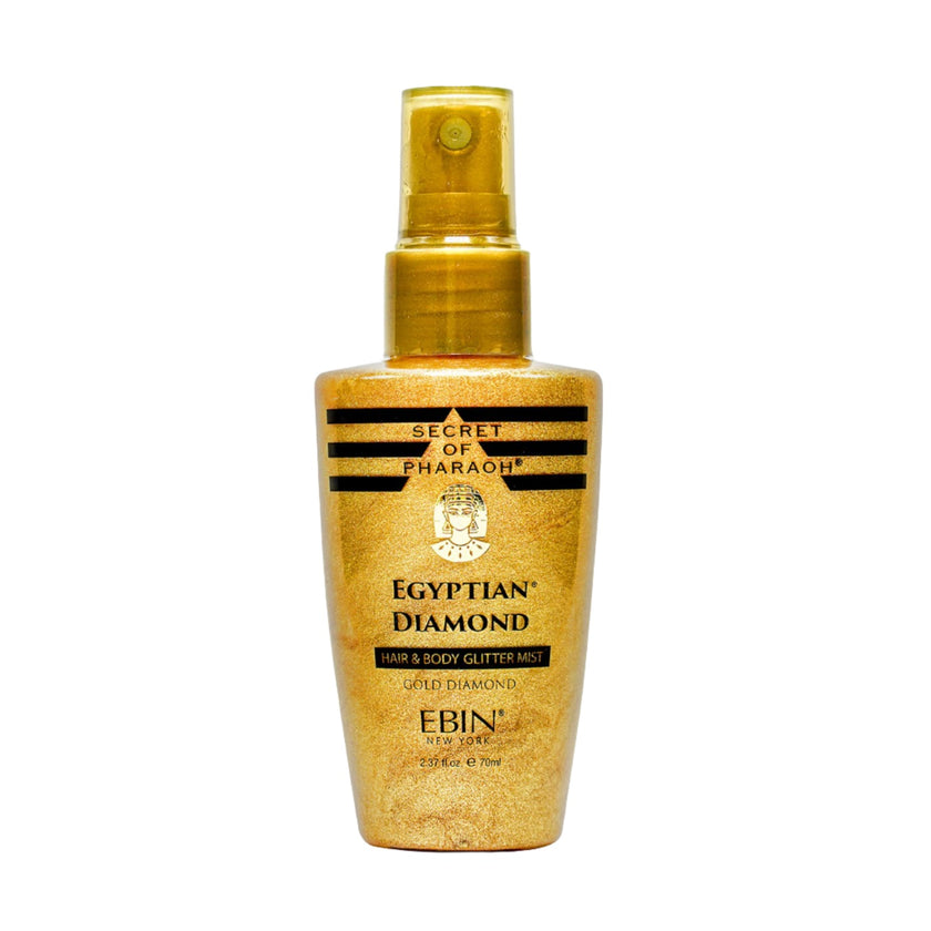 Secret of Pharaoh Egyptian Diamond Hair & Body Glitter Mist - Gold