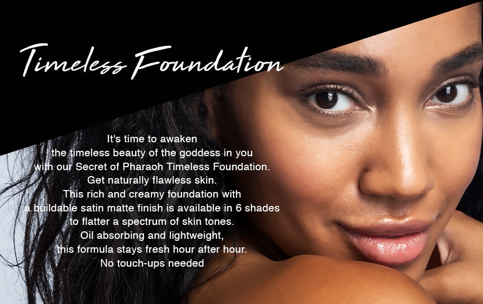 Secret of Pharaoh Timeless Foundation Satin Matte Finish - Dark Chocolate