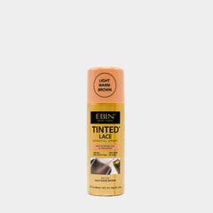 EBIN Tinted Lace Aerosol Spray - Light Warm Brown