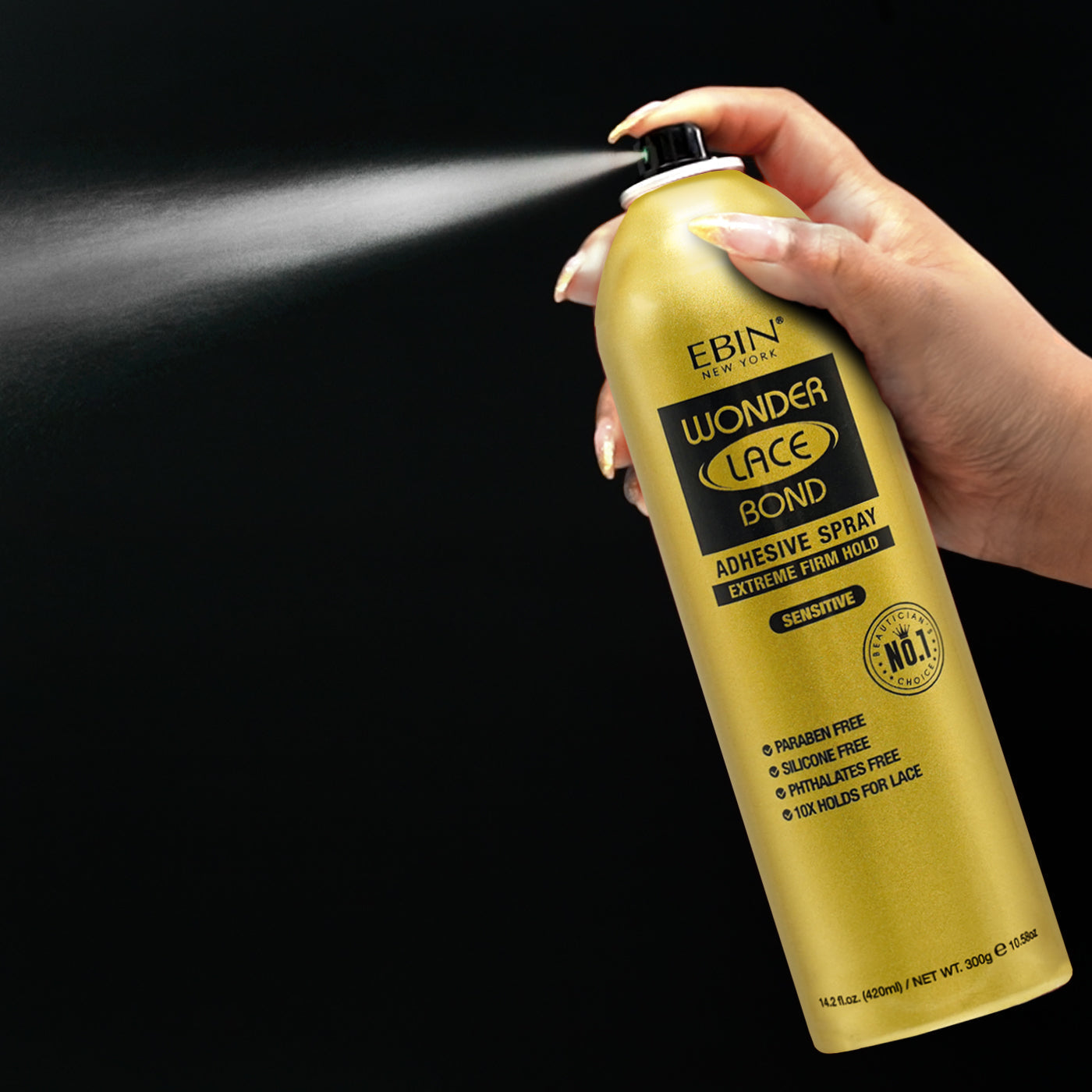 EBIN Wonder Lace Wig Bond Adhesive Spray - Sensitive 6.08oz