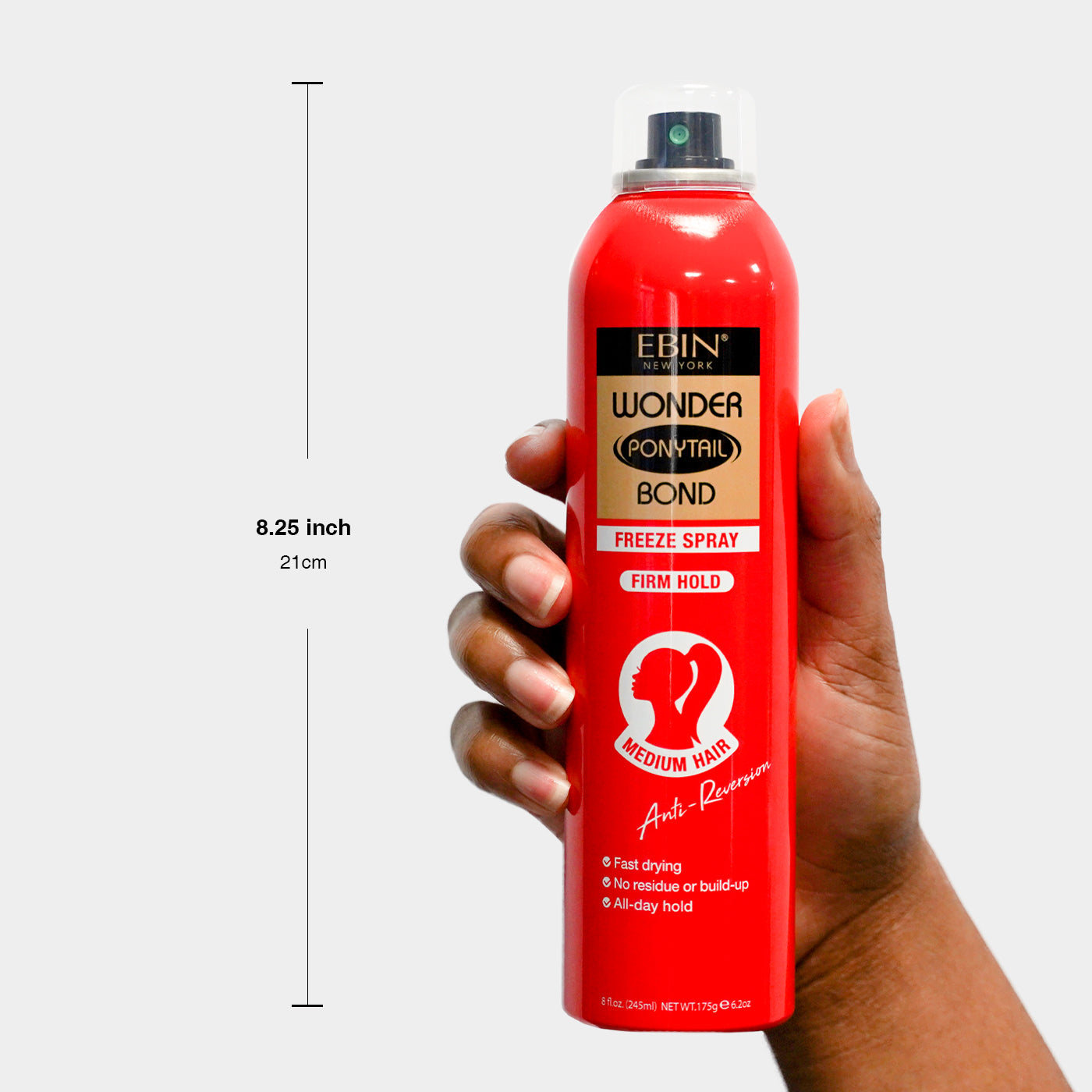 EBIN Wonder Ponytail Bond Freeze Spray - Firm Hold