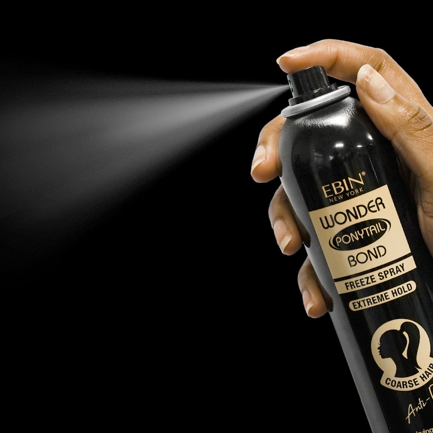 EBIN Wonder Ponytail Bond Freeze Spray - Extreme Hold