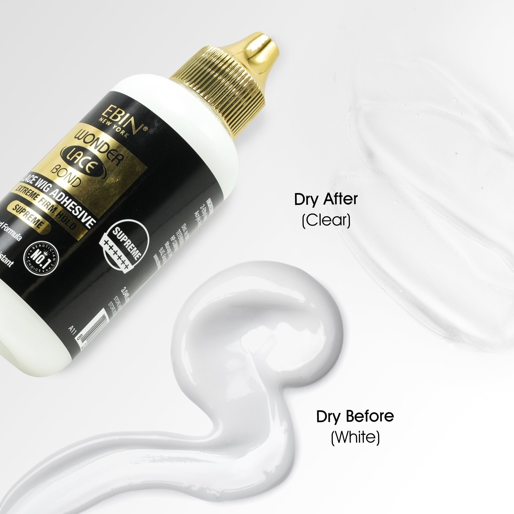 EBIN Wonder Lace Bond Lace Wig Adhesive - Extreme Firm Hold Supreme 1.15oz