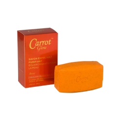 Glow CARROT GLOW ® SAVON Exfoliant Purifiant - Authentic Skincare Treatment