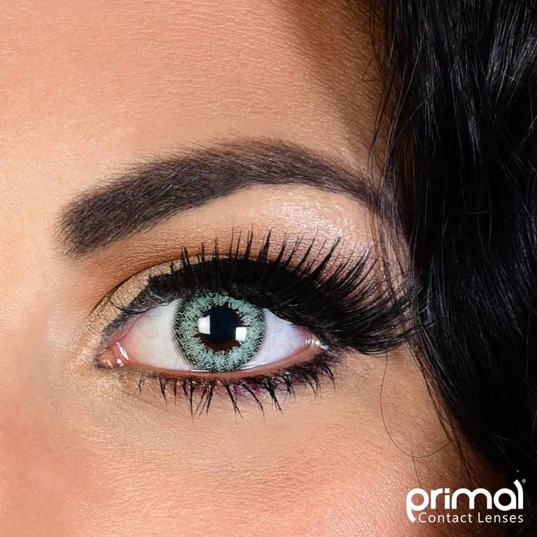 PRIMAL®  Celestial Jade - Green Colored Contact Lenses