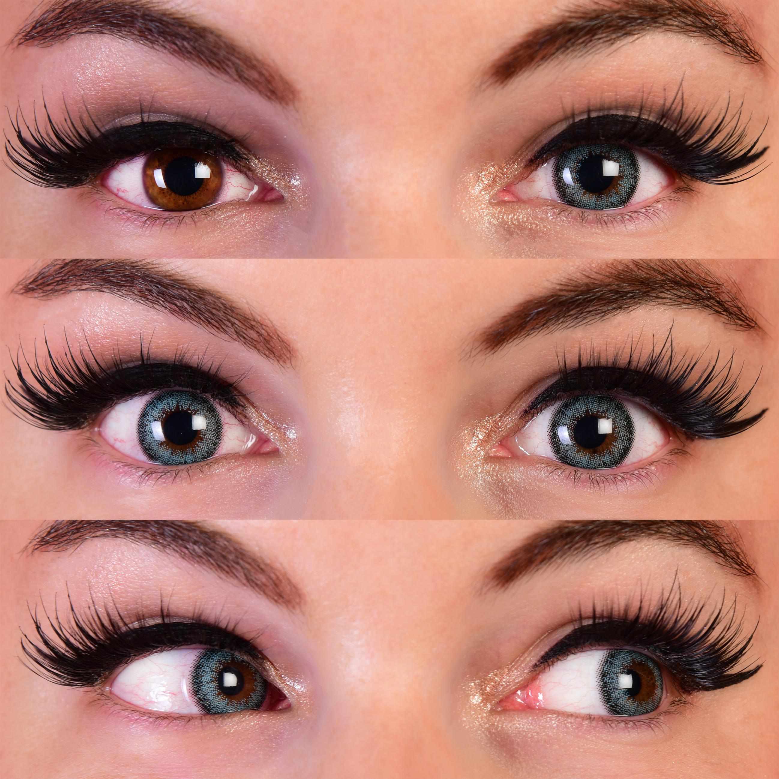 PRIMAL® Celestial Ocean - Blue Colored Contact Lenses