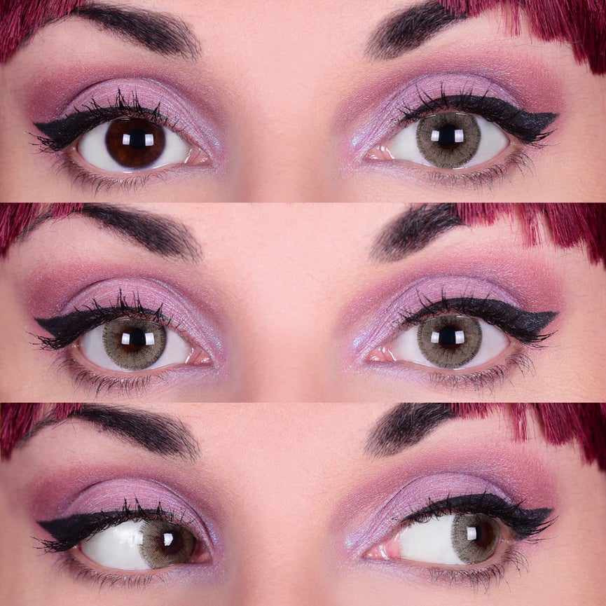 PRIMAL®  Charm Chestnut - Brown Colored Contact Lenses