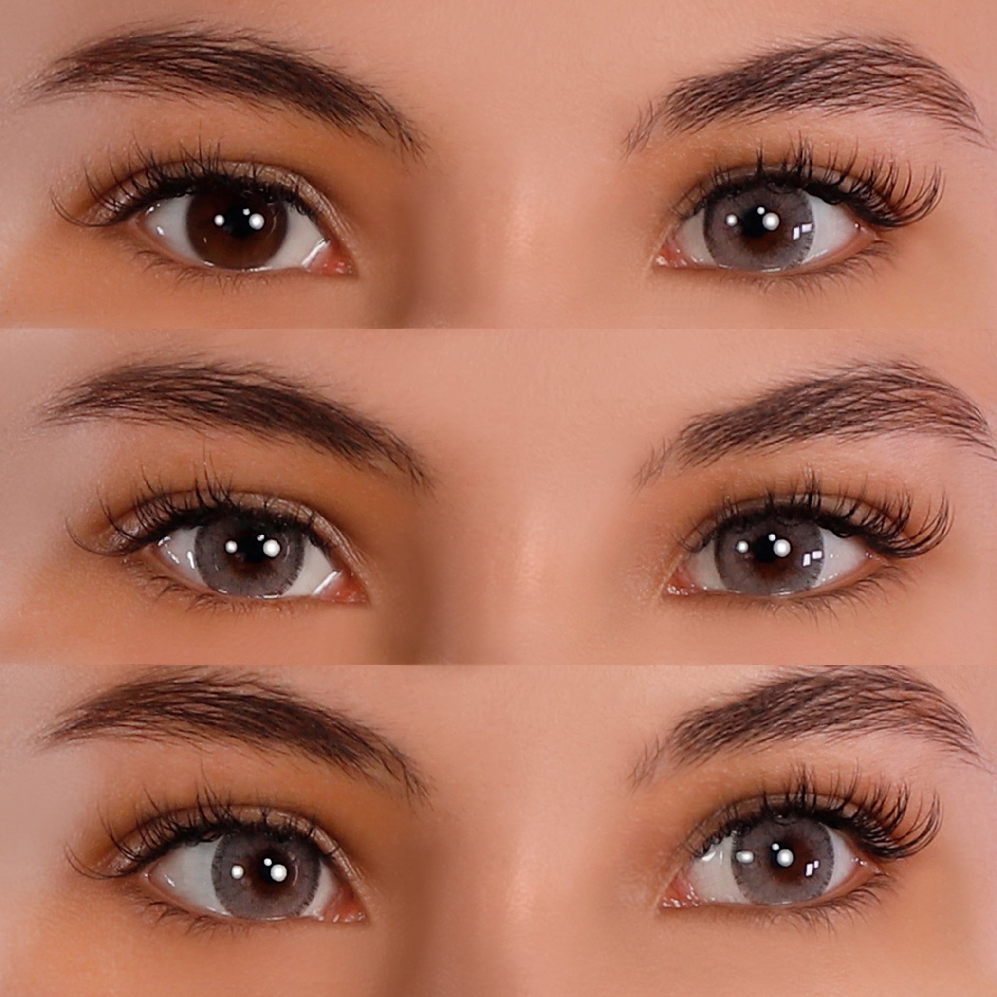 PRIMAL® Charm Pearl Ash - Grey Colored Contact Lenses