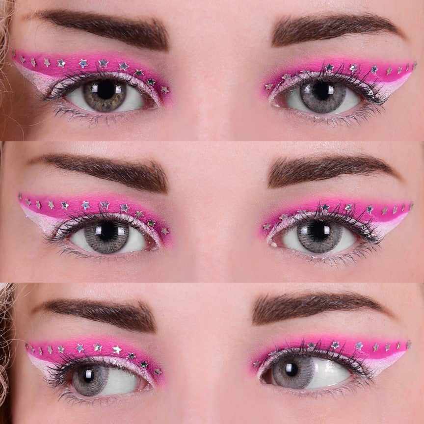 PRIMAL® Charm Pearl Ash - Grey Colored Contact Lenses