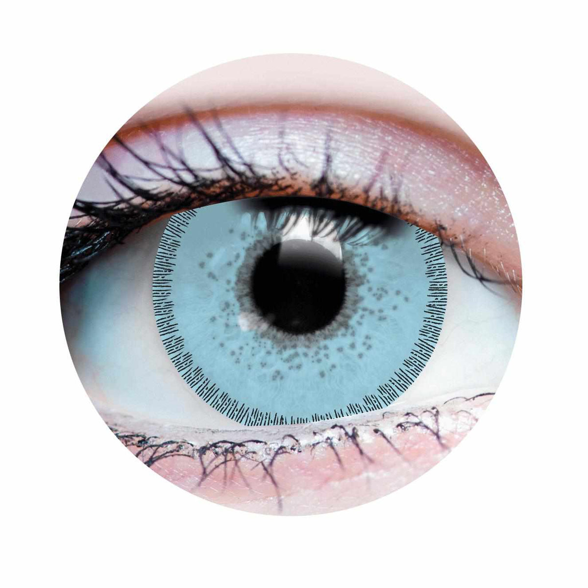 PRIMAL® Charm Sapphire - Blue Colored Contact Lenses