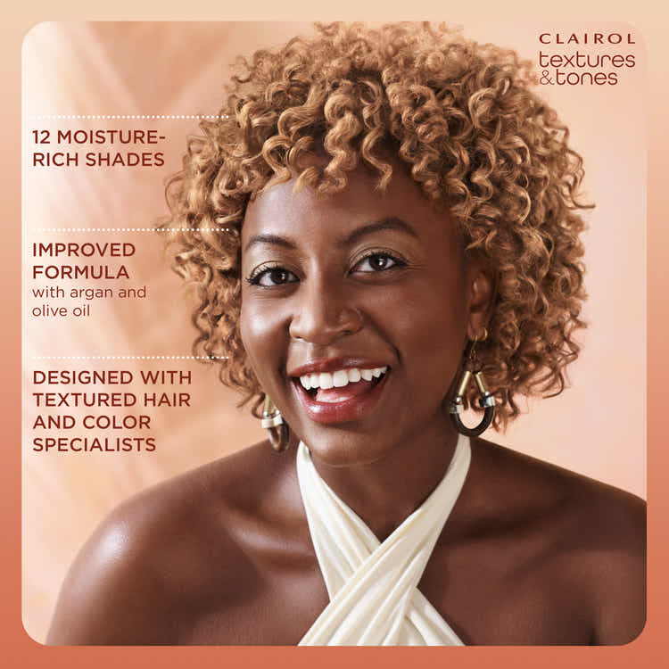 Clairol Textures & Tones Hair Color - 6G Honey Blonde