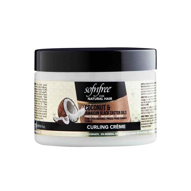 Sofn'free For Natural Coconut & Jamaican Black Castor Oils Curling Crème