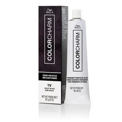 Wella Color Charm Permanent Crème Hair Color - 1V Violet Black