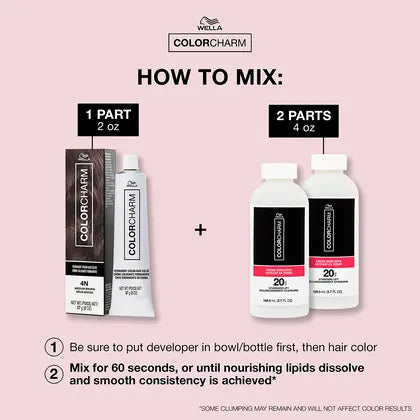 Wella Color Charm Permanent Crème Hair Color - 1BBL Blue Black