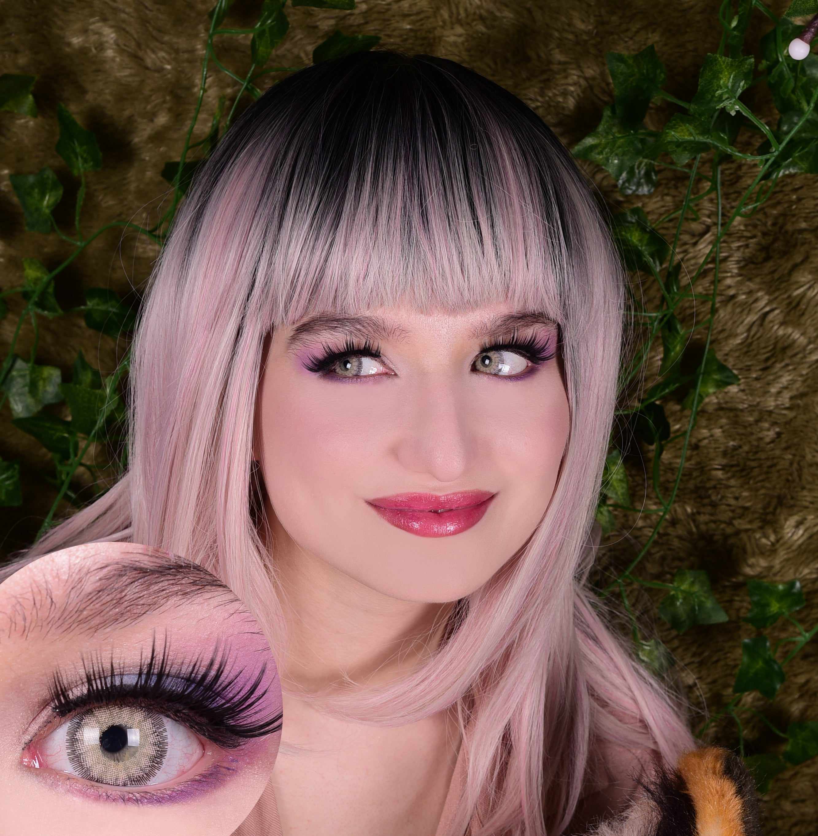 PRIMAL® Crystal Hazel - Frosted Hazel Coloured Contact Lenses