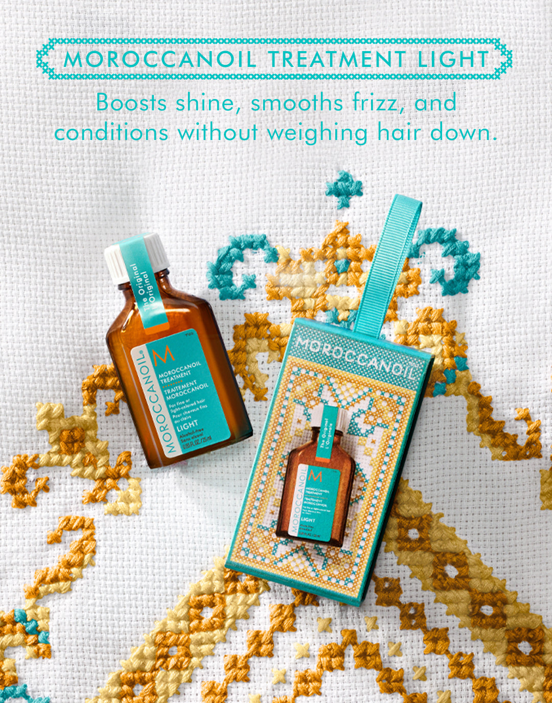 Moroccanoil Treatment Light Hair Oil Holiday Ornament