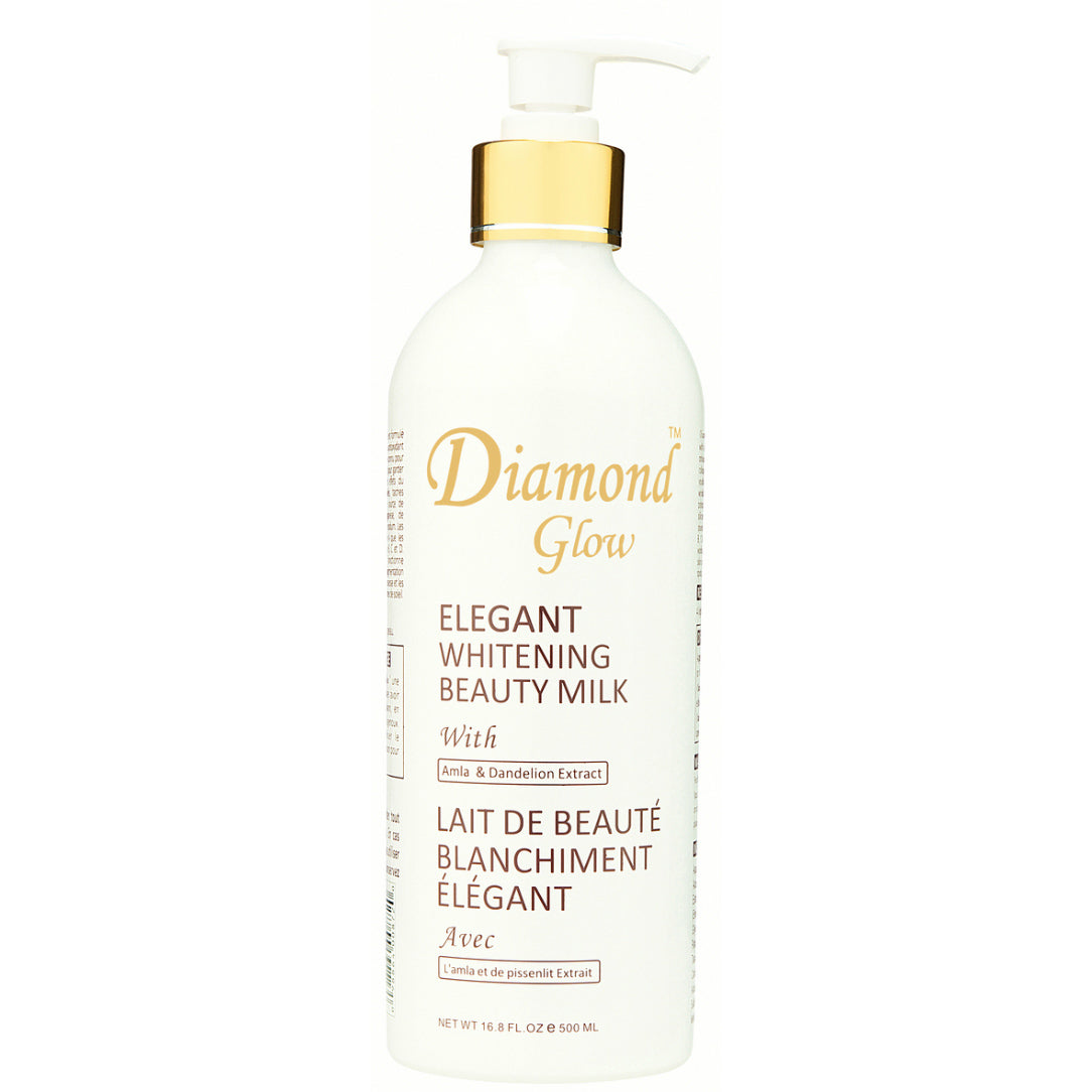 Glow DIAMOND GLOW ® LAIT de Beauté Blanchiment Élégant - Authentic Skincare Treatment