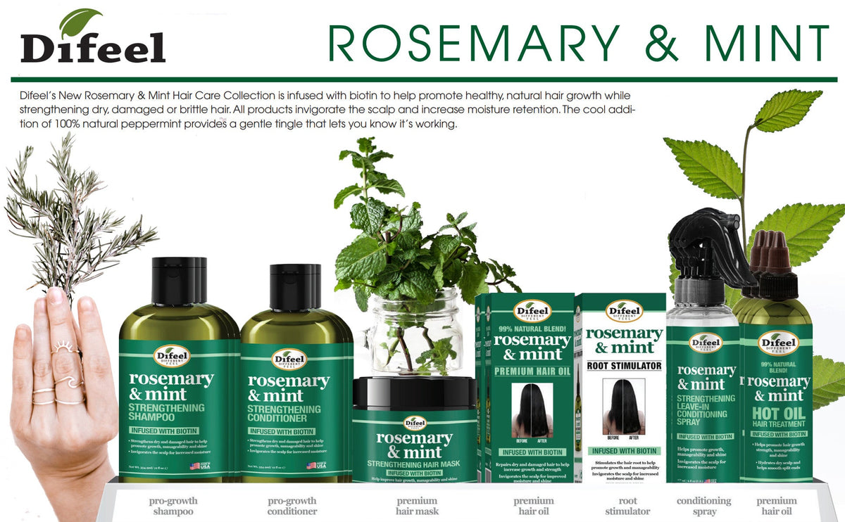 Difeel & Rosemary Mint Leave In Root Stimulator 2.5oz