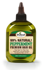 Difeel Premium Natural Hair Oil - Peppermint Oil 7.78oz