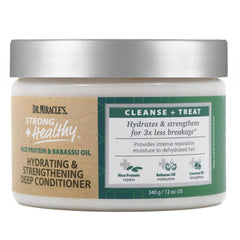 Dr. Miracle's Strong + Healthy Hydrating & Strengthening Deep Conditioner (12oz)