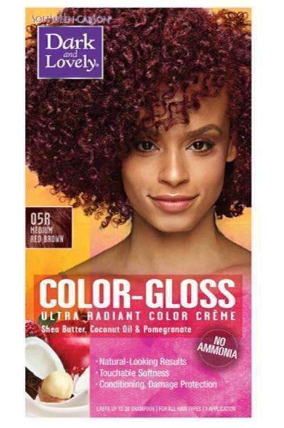 Dark & Lovely Color Gloss Ultra Radiant Color Creme - #05R Medium Red Brown