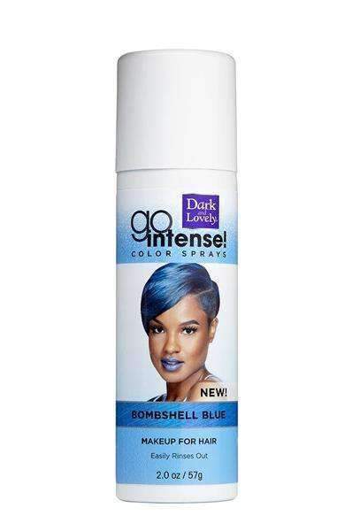 Dark & Lovely Go Intense Color Spray - Bombshell Blue