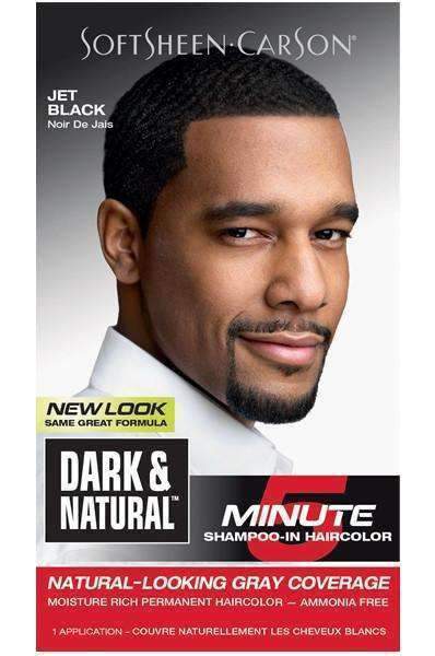 Dark & Natural 5 Minute Shampoo-In Hair Color - Jet Black