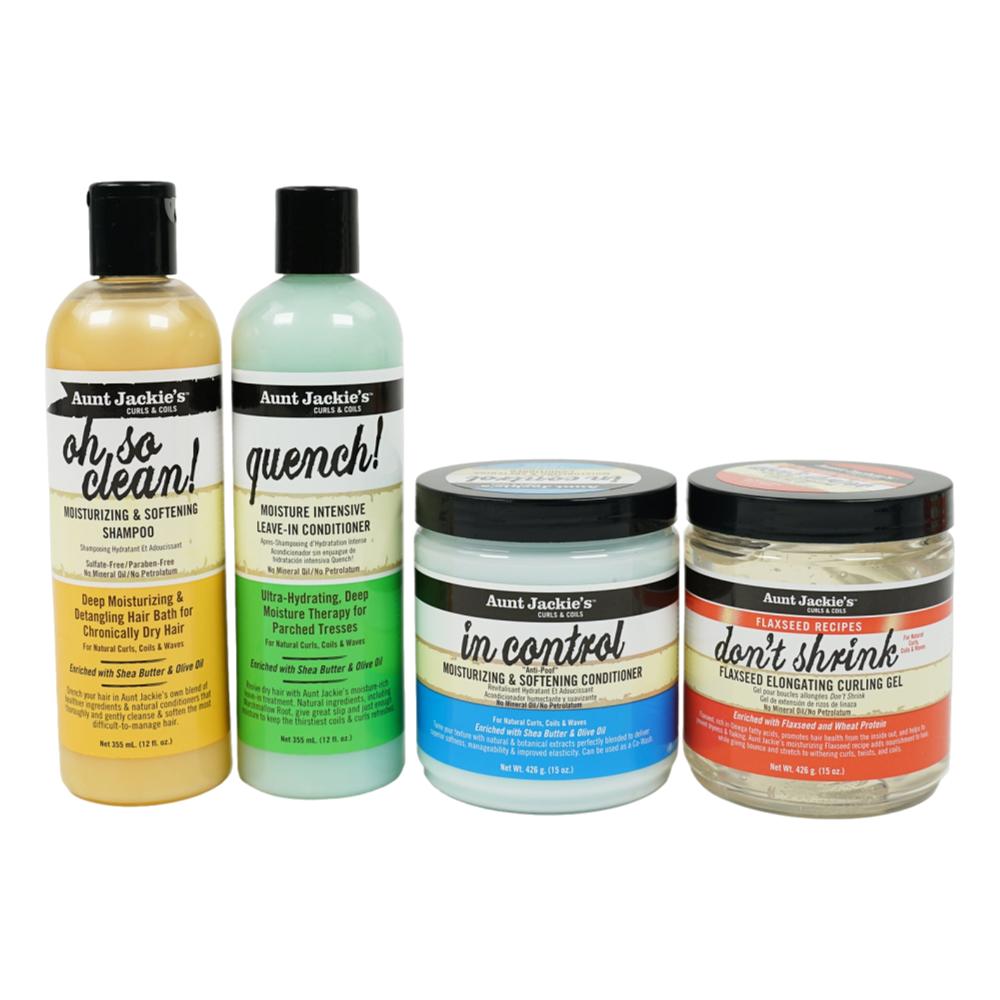 Aunt Jackie's Perfect Wash n’ Go Bundle