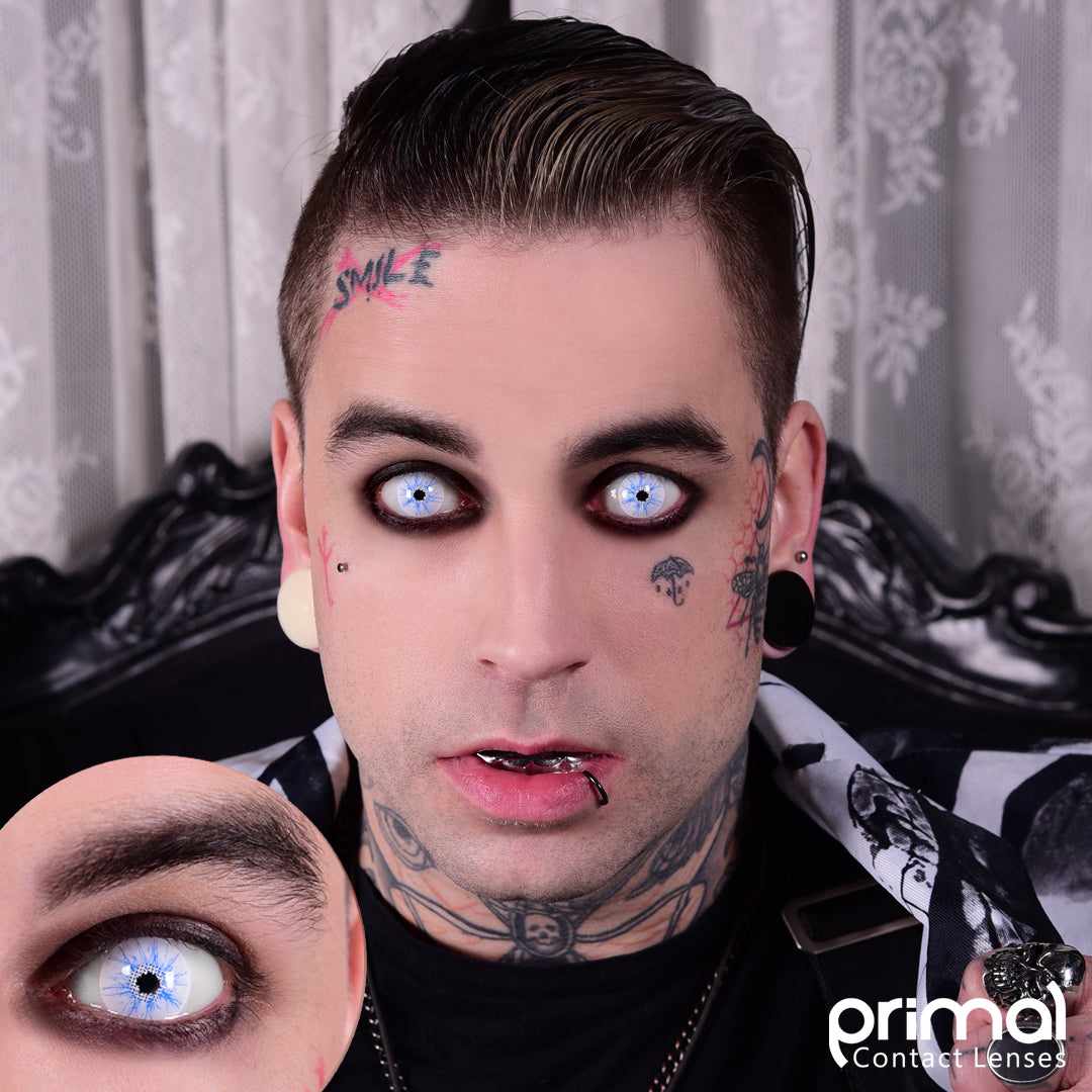 PRIMAL ® Thor - White Colored contact lenses