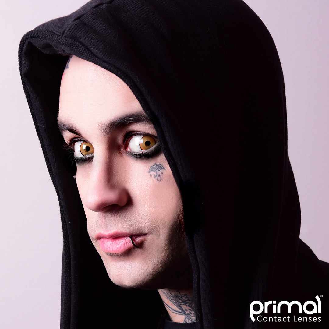 PRIMAL ® Villain - Yellow Colored Contact Lenses