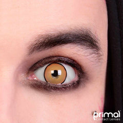 PRIMAL ® Villain - Yellow Colored Contact Lenses