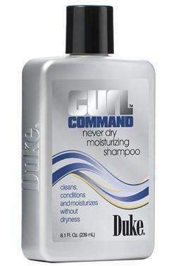 Duke Curl Command Never Dry Moisturizing Shampoo
