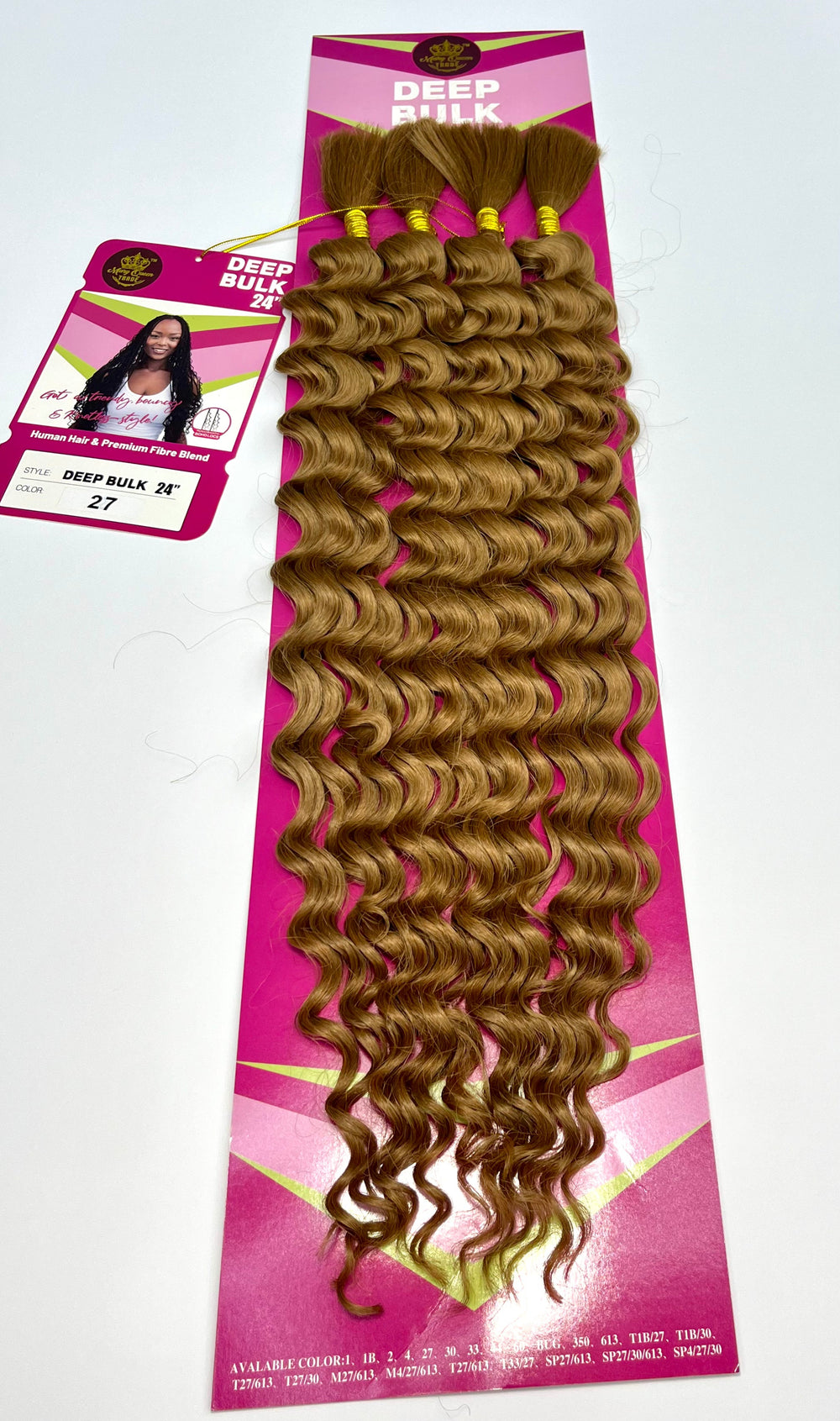Pre-treated synthetic braiding hair for bohemian braids
