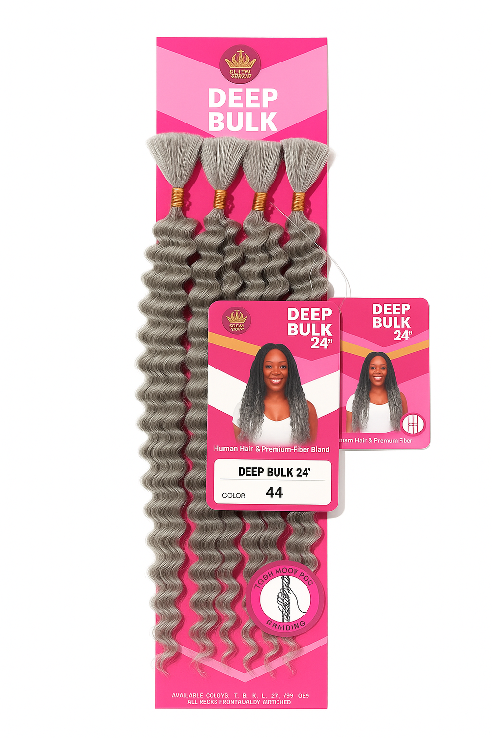 Easy DIY boho braids synthetic hair 24 inch 