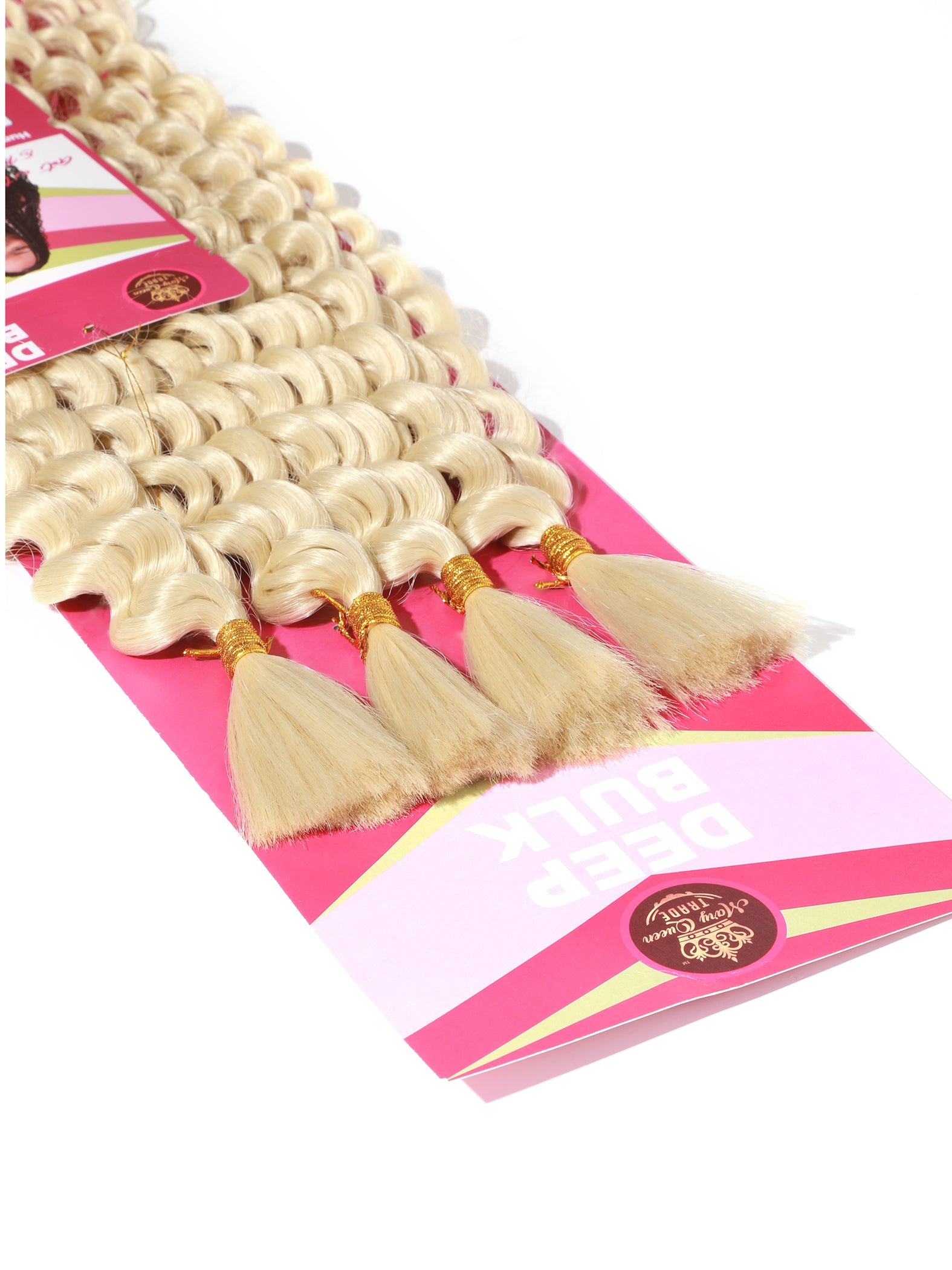 Lightweight deep wave braiding hair for protective styles