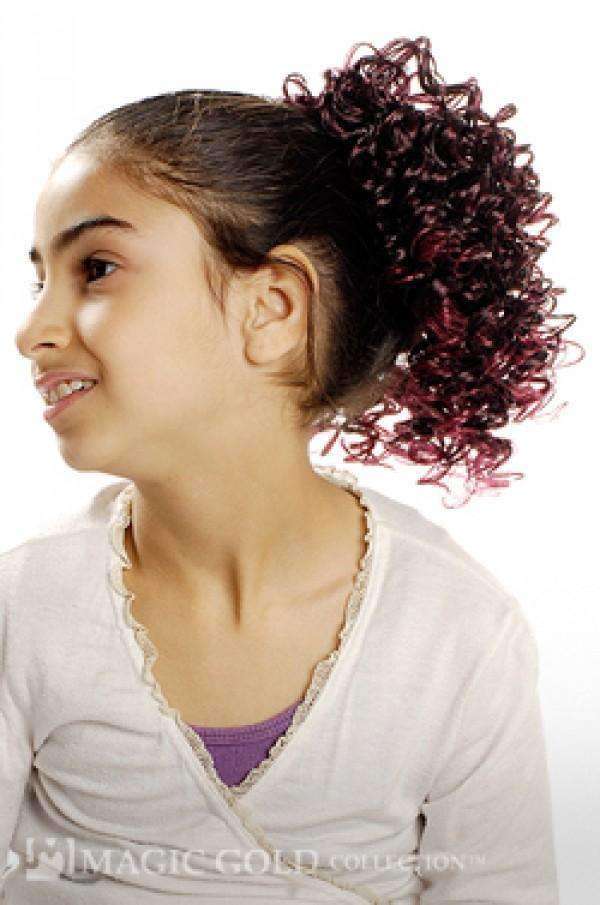 Magic Gold Kids Ponytail Deep