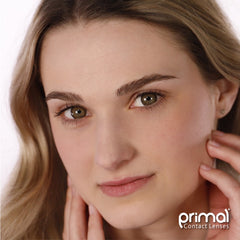 PRIMAL® Delightful Honey - Light Brown Colored Contacts