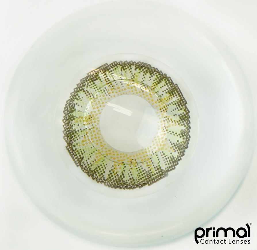 PRIMAL® Delightful Jade - Green Colored Contacts