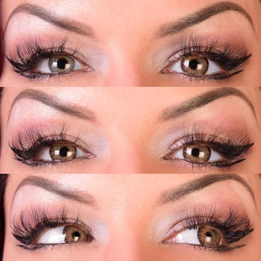 PRIMAL® Delightful Honey - Light Brown Colored Contacts