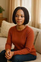DORA: Skin Lace Frontal Braid Synthetic Wig
