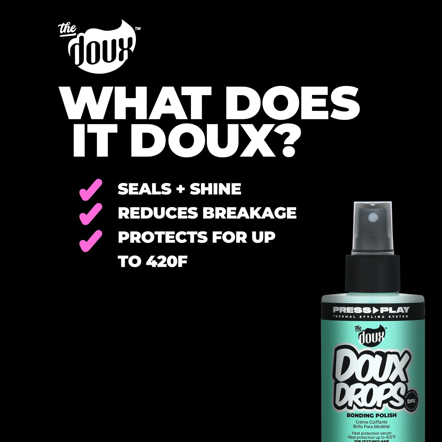 The Doux Press Play Doux Drops Bonding Polish