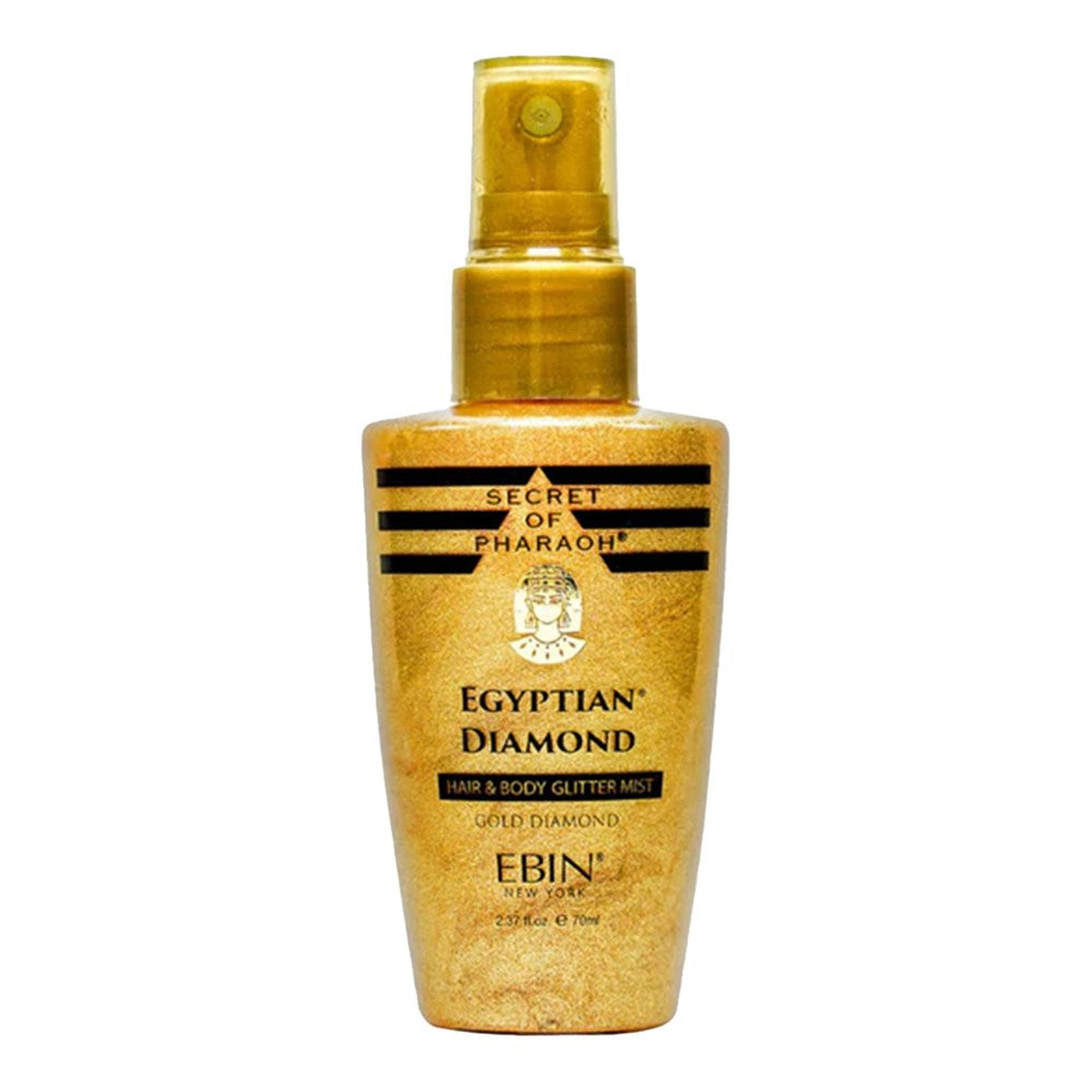 Secret of Pharaoh Egyptian Diamond Hair & Body Glitter Mist - Gold
