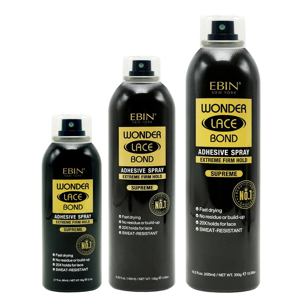 EBIN Wonder Lace Wig Bond Adhesive Spray - Supreme 2.7oz