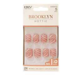 EBIN Press-On Nails Brooklyn Hottie #N3DB005 Short
