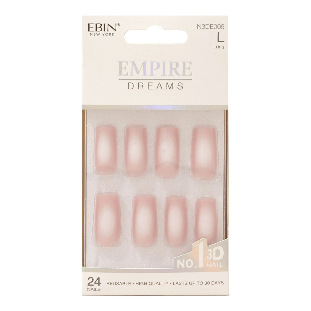 EBIN Press-On Nails Empire Dreams #N3DE006 Long